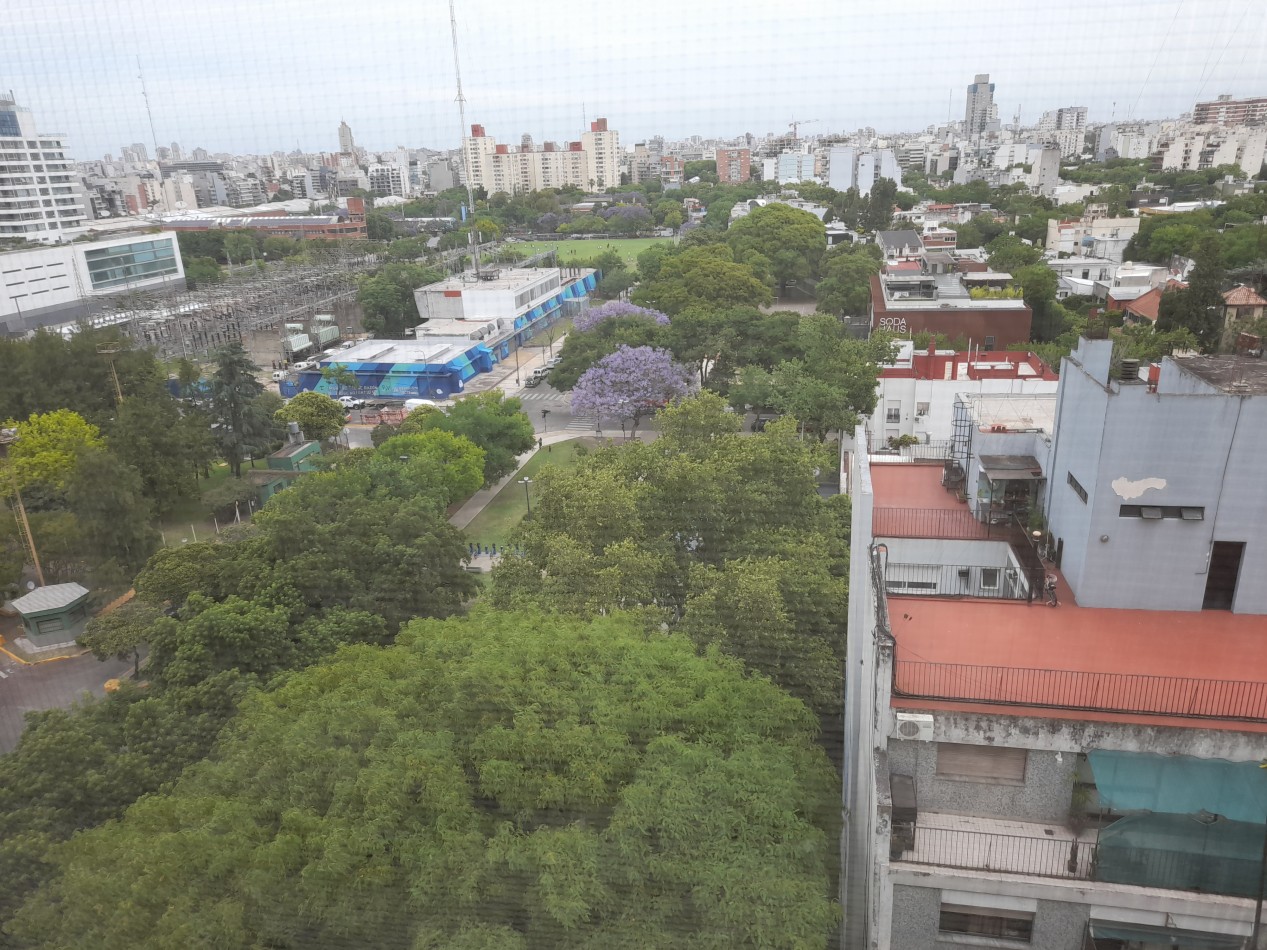 Vista abierta a la ciudad. ALQUILADO!
